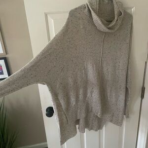 Tan Cowlneck Sweater